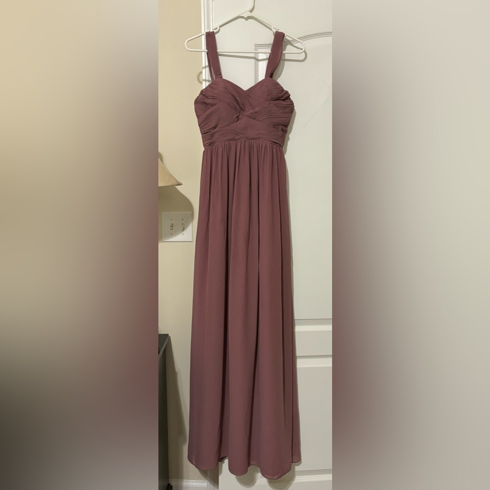 Revelry Kennedy Chiffon Dress size 2 color peony